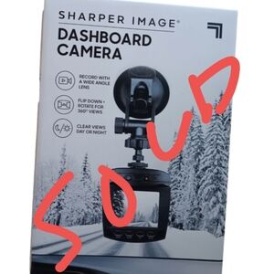 Sharper Image Dashboard Recording Security Vehicle Camera